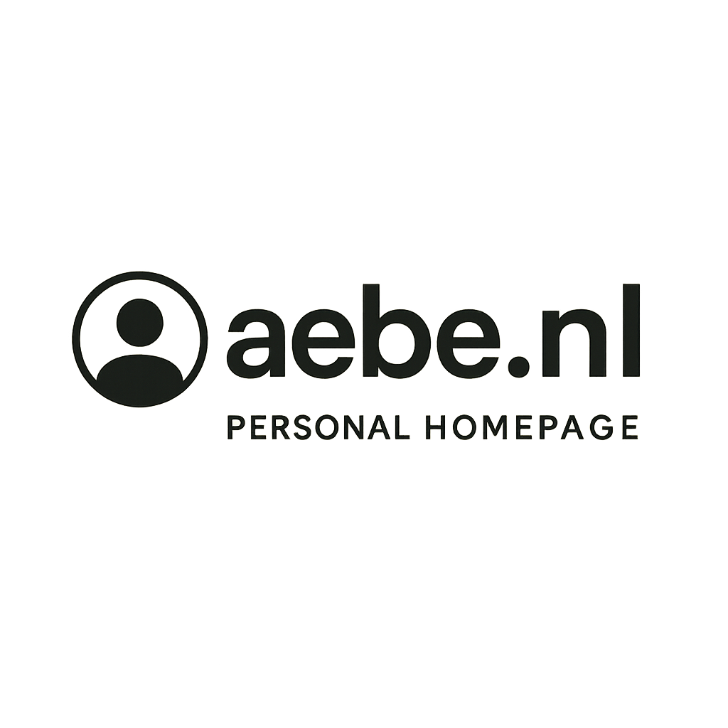AI-Generated Logo for aebe.nl